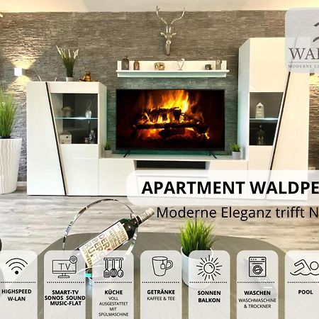 Exklusives 5-Sterne Apartment Waldperle Mit Indoor-Pool, Sauna, Top Lage Und Ausblick In Die Natur, Hunde Willkommen Schonach im Schwarzwald Dış mekan fotoğraf