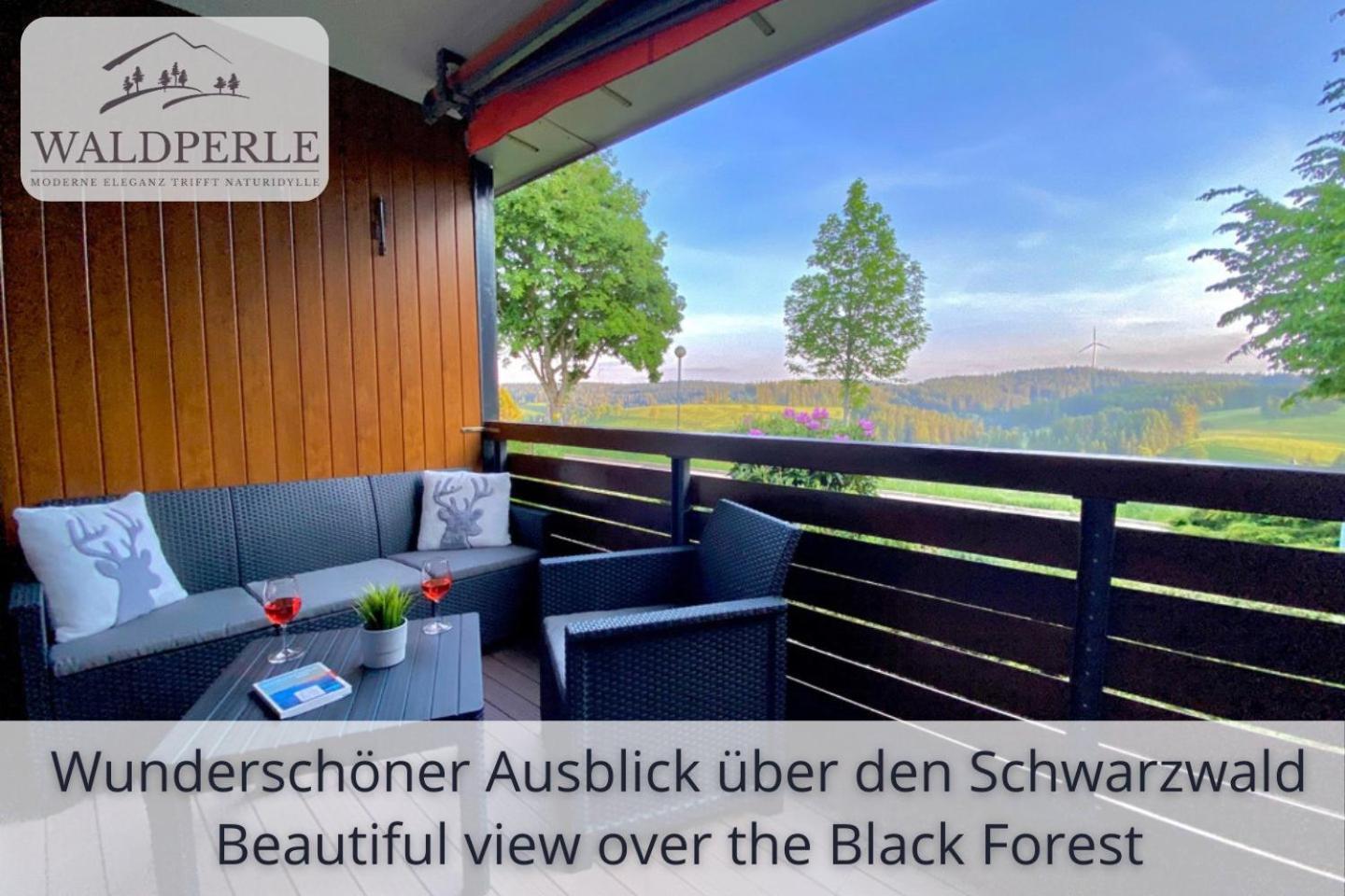 Exklusives 5-Sterne Apartment Waldperle Mit Indoor-Pool, Sauna, Top Lage Und Ausblick In Die Natur, Hunde Willkommen Schonach im Schwarzwald Dış mekan fotoğraf